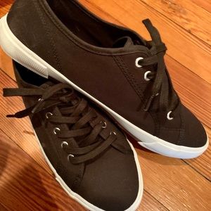 Black Canvas Sneakers